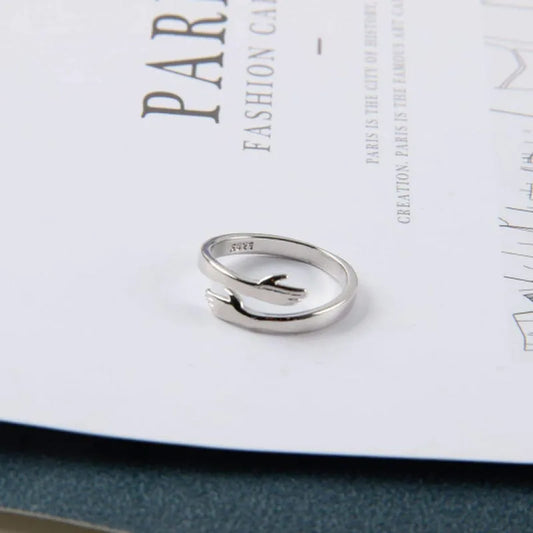 Romantic Hug Adjustable Ring