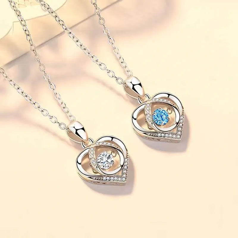 Beating Heart Pendant Necklace