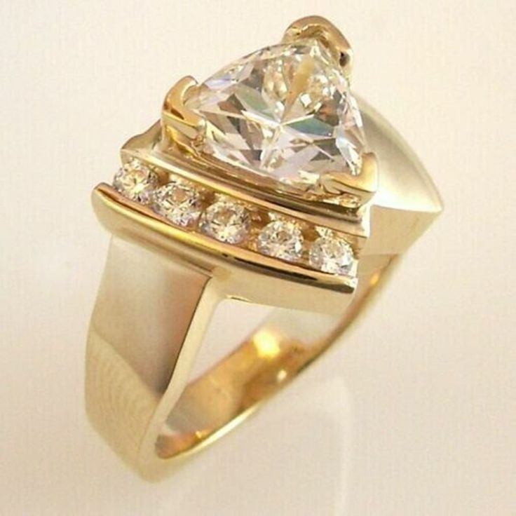 Vintage Diamond Golden Ring-Lydieannejewelry