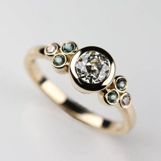 Vintage Zirconia Spark Ring