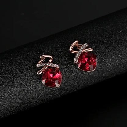 Elegant Bridal Necklace & Earrings Set