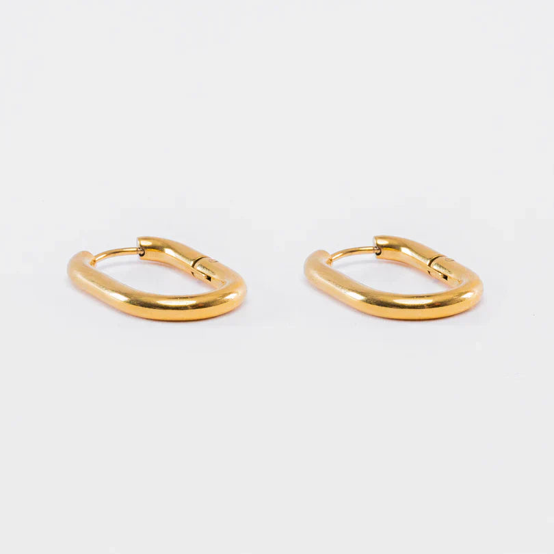 Golden Nyra Earring-Lydieannejewelry