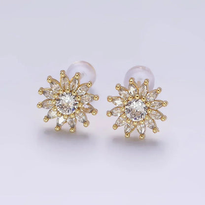 Ginana Celestial Sun Earrings-Lydieannejewelry