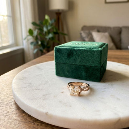 Vintage Glass Ring