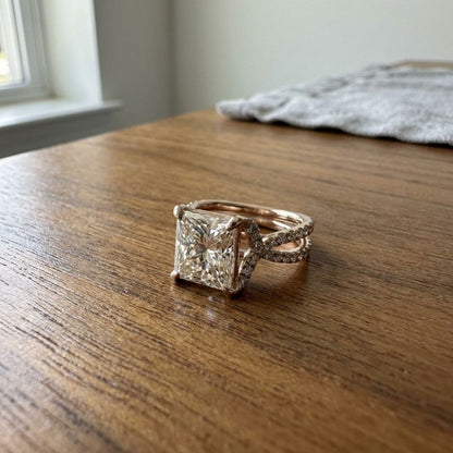 Vintage Glass Ring