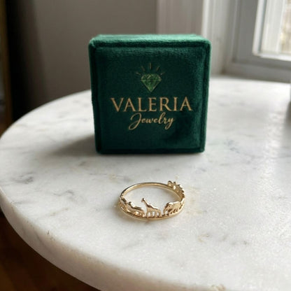 Creative Animal Ring in Gold