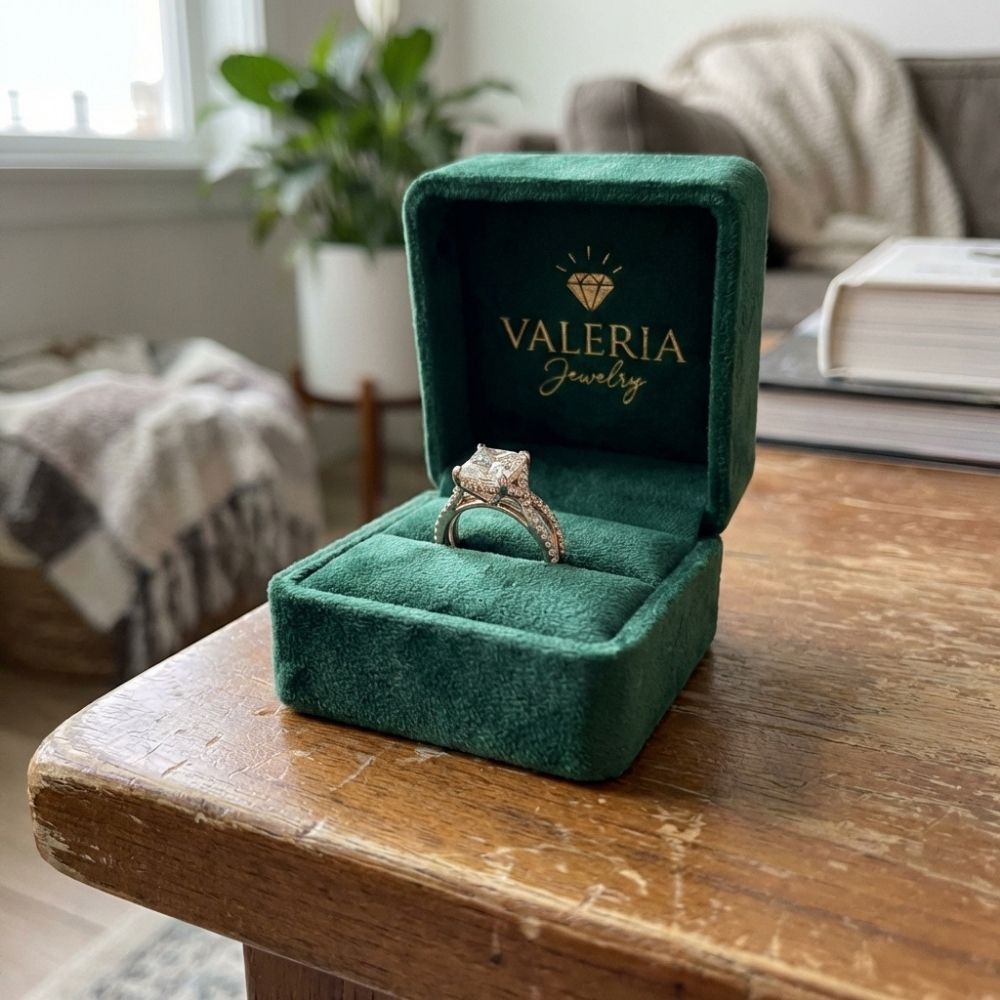 Vintage Glass Ring