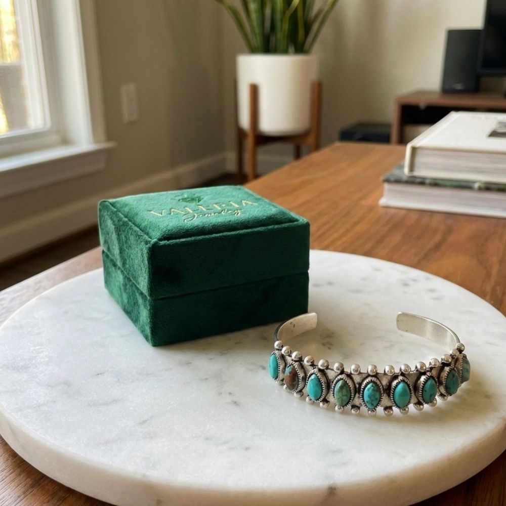 Vintage Turquoise Stone Bracelet
